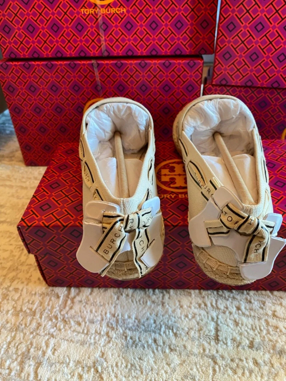 Tory Burch Tory Ribbon Espadrille
